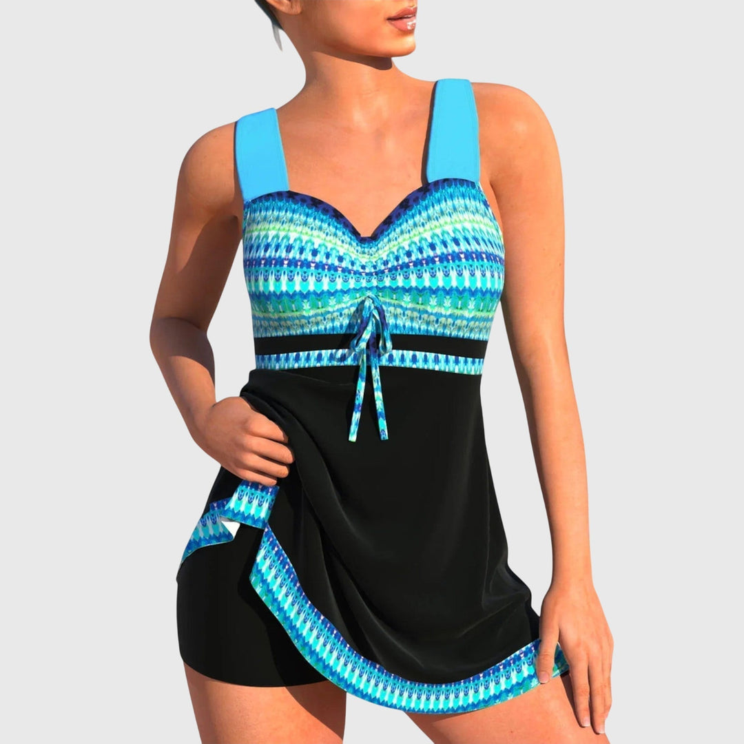 Buntes Zweiteiliges Badeanzug