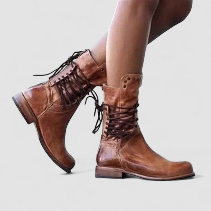 Rachel | Vintage-Schnürstiefeletten