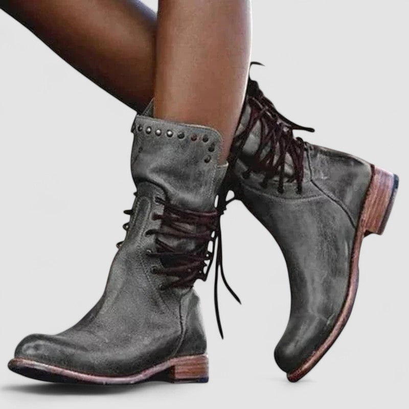 Rachel | Vintage-Schnürstiefeletten