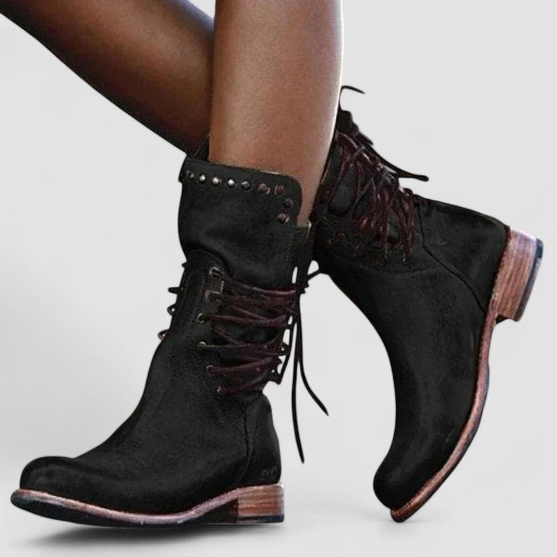 Rachel | Vintage-Schnürstiefeletten