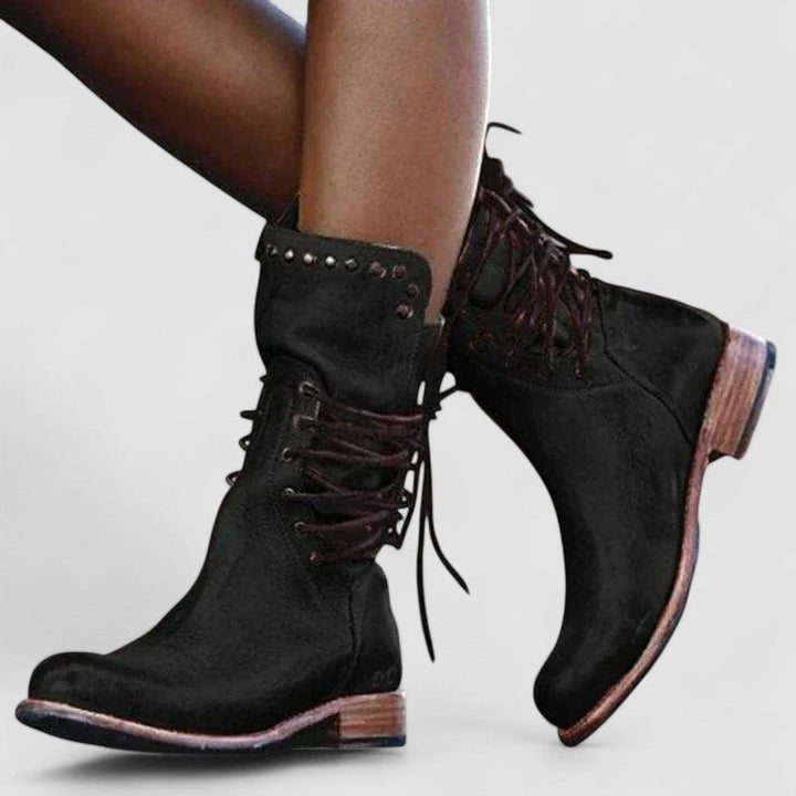 Rachel | Vintage-Schnürstiefeletten