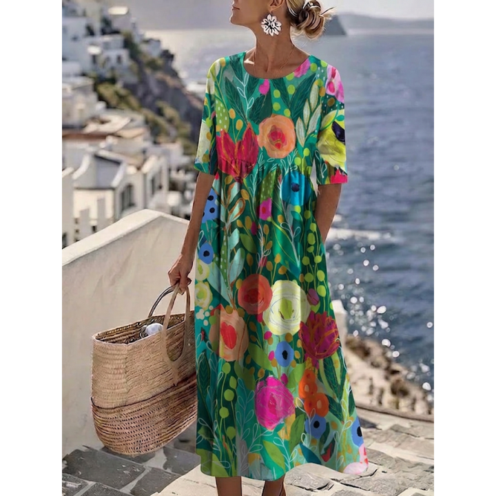 Antonia - Geblümtes Sommerkleid