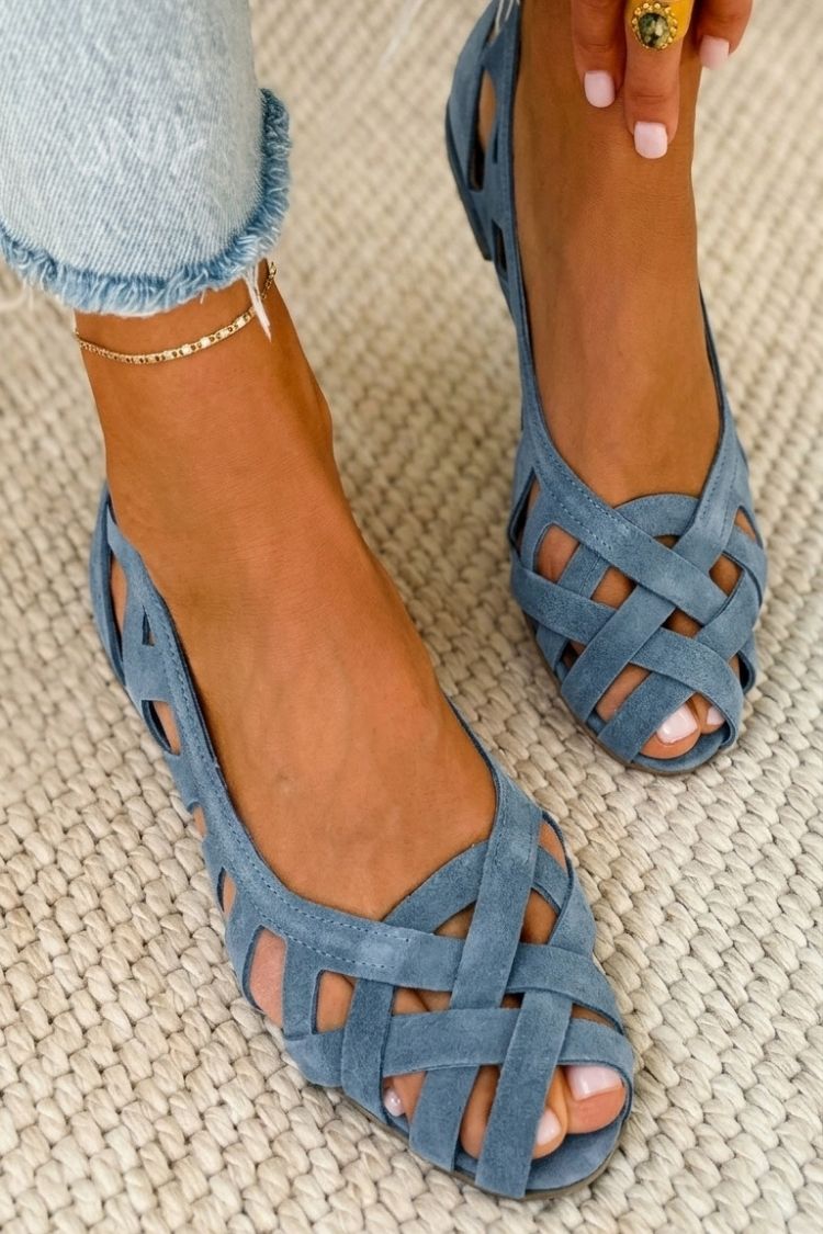 Helena – Geflochtene Sommersandalen