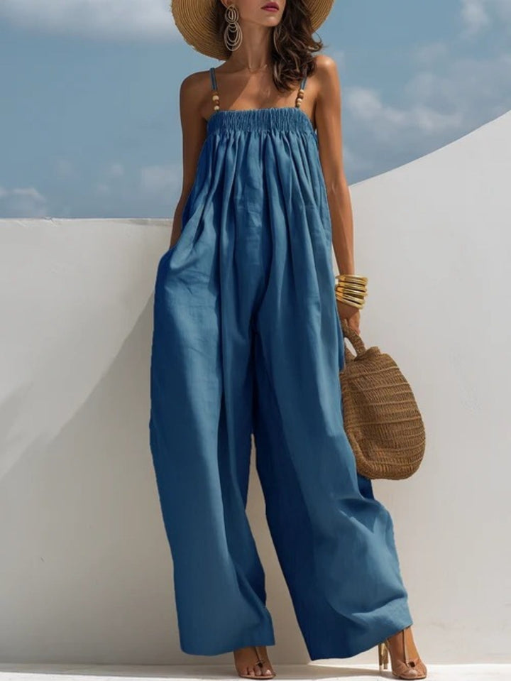 Monica | Overall mit weitem Bein