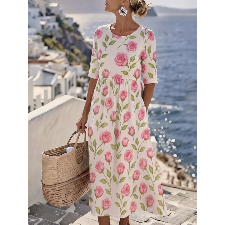 Sophie - Geblümtes Sommerkleid