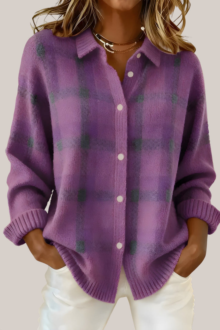Alice - Bequeme Klassische Strickjacke