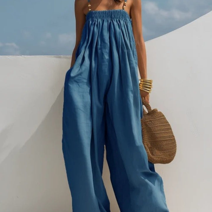 Monica | Overall mit weitem Bein