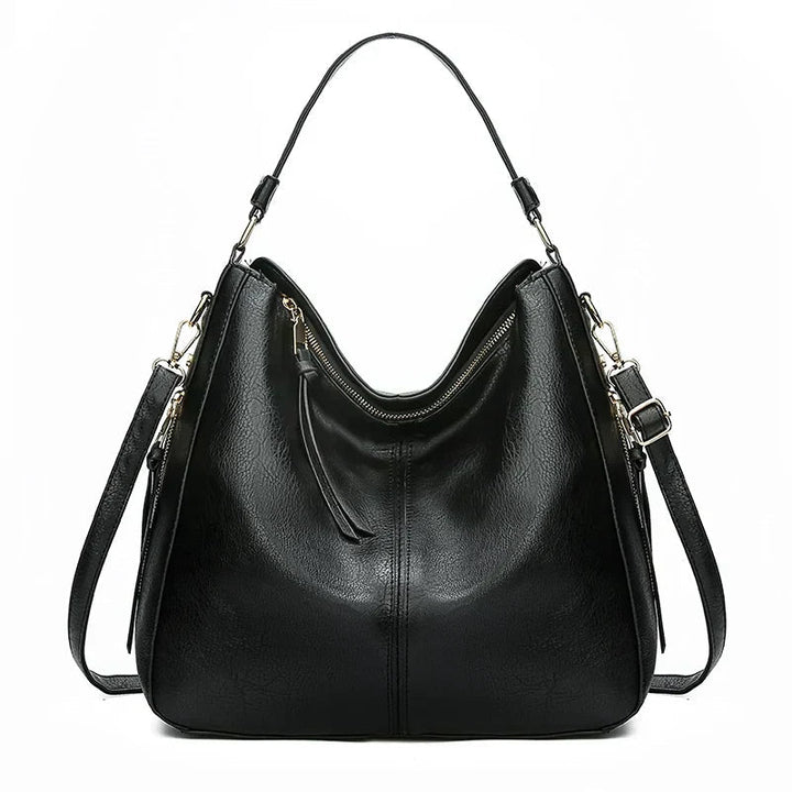 Lisa™ | Zeitloser Lederhandtasche