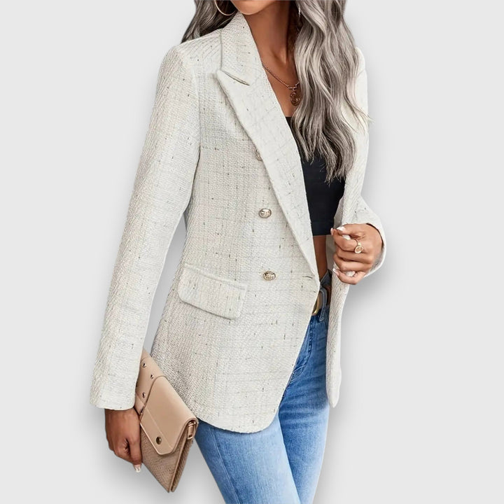 Holly - Auffälliger Strukturierter Blazer