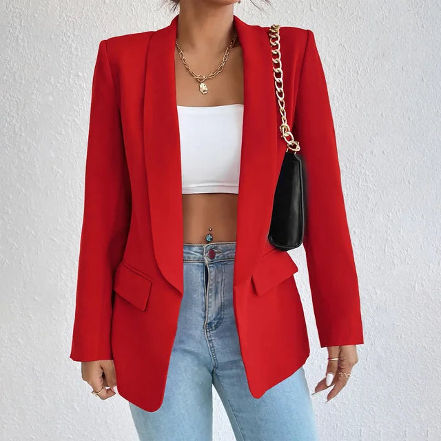 Lila - Zeitloser Alltags-Blazer