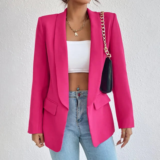 Lila - Zeitloser Alltags-Blazer