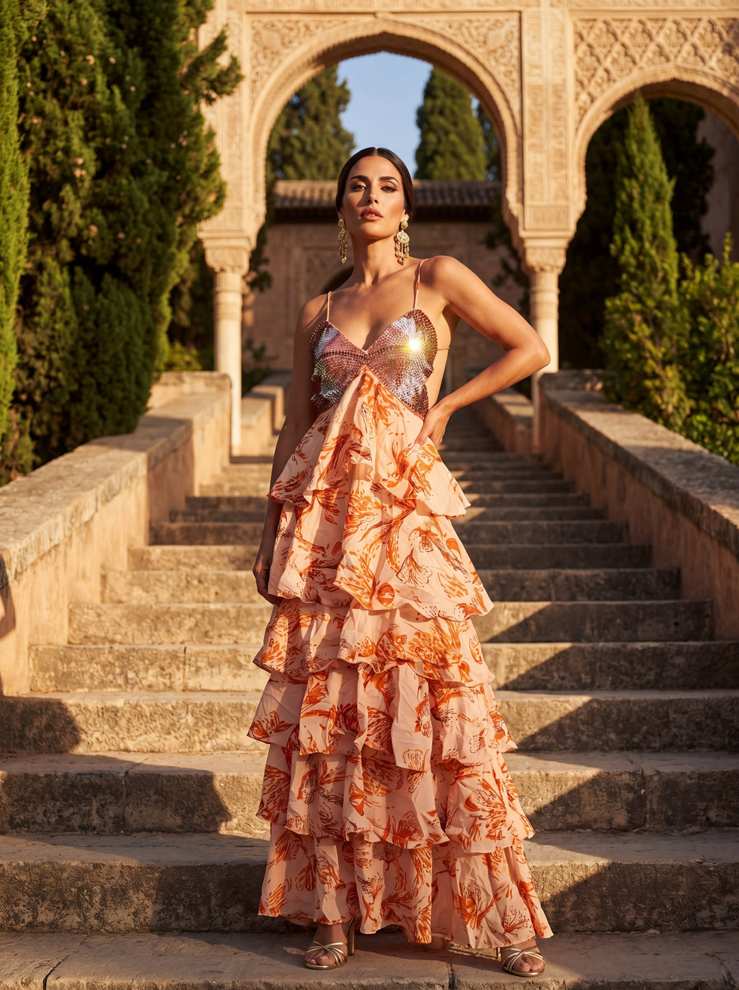 Ibiza - Rüschenkleid