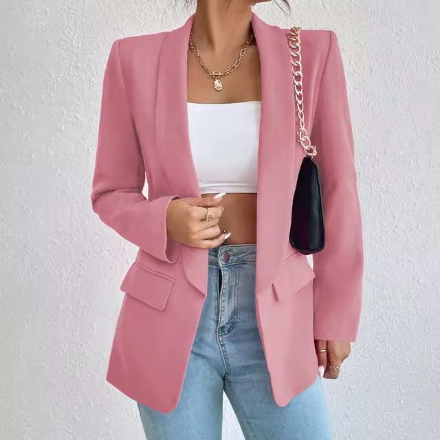 Lila - Zeitloser Alltags-Blazer