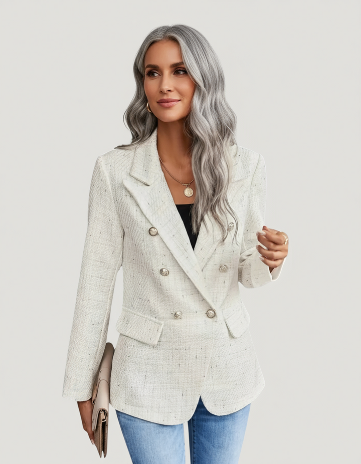 Holly - Auffälliger Strukturierter Blazer