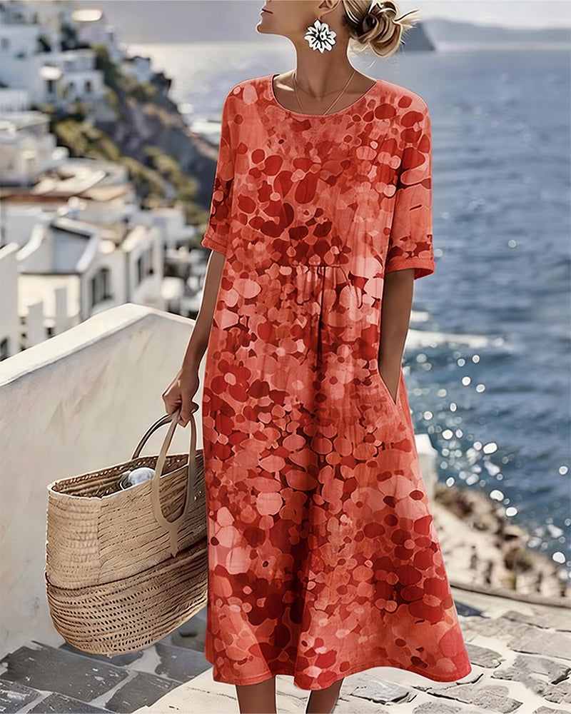 Elena - Geblümtes Sommerkleid