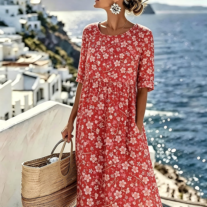 Charlotte - Blütenbrise-Kleid